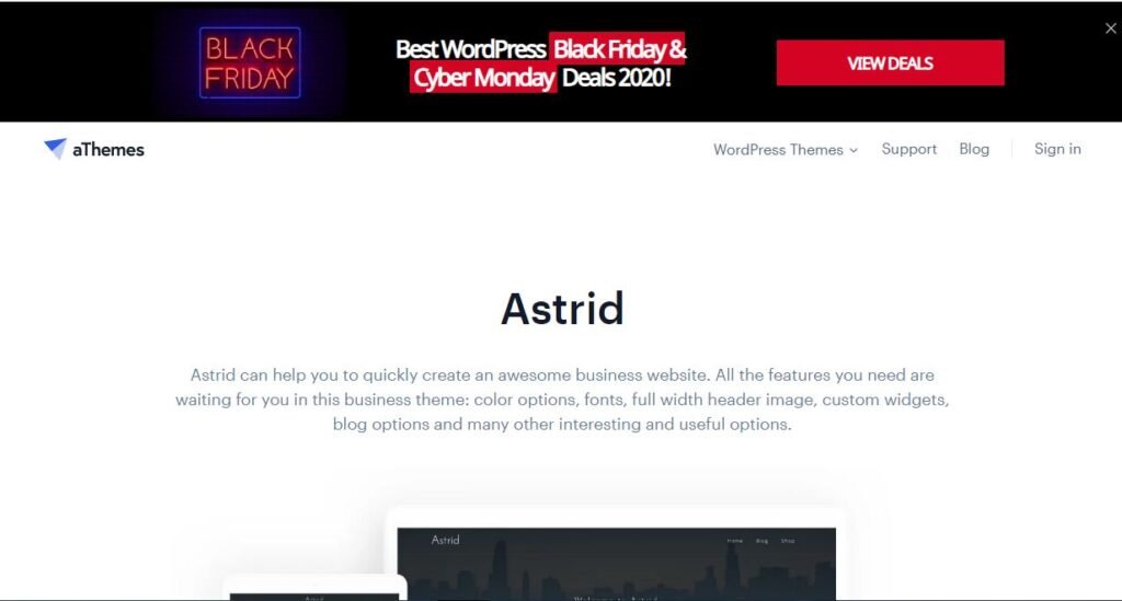 astrid theme