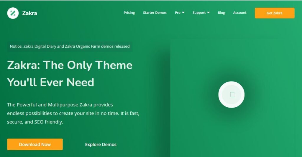 zakra theme