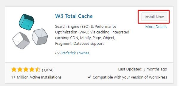 w3total cache