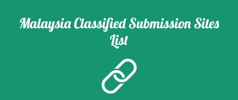 Malaysia Classified Submission Sites