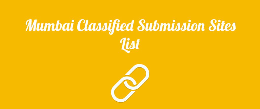Mumbai Classified Submission Sites