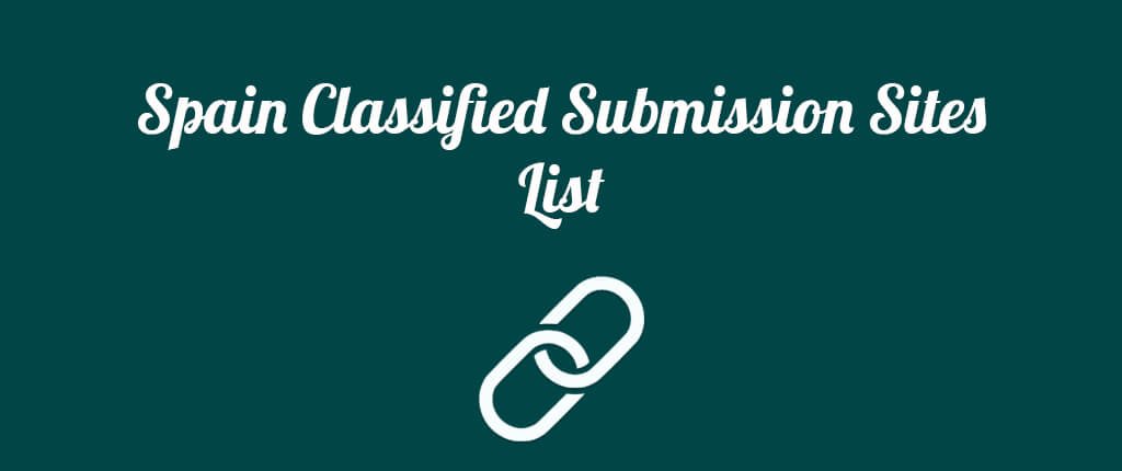 Spain Classified Submission Sites